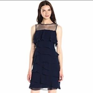 Adrianna Papell Tiered Sheath Dress - Brand New